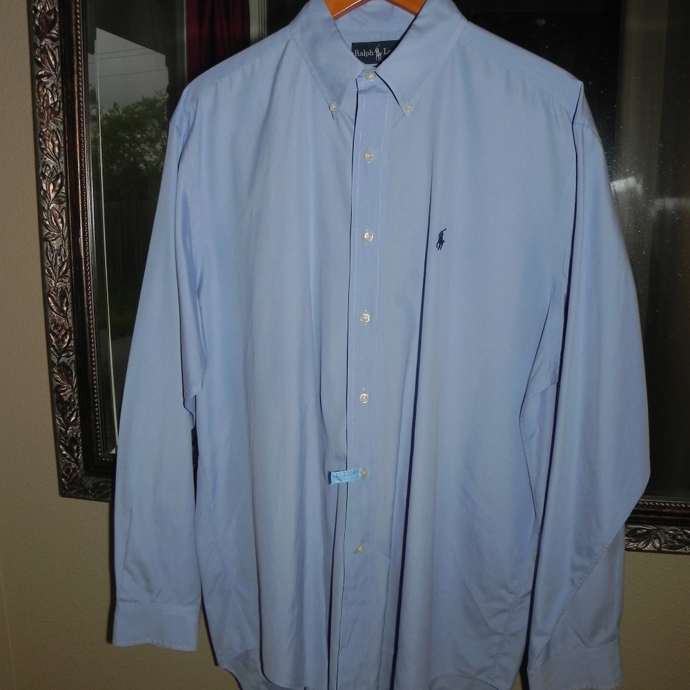 Men's Ralph Lauren Dress Shirt Size L